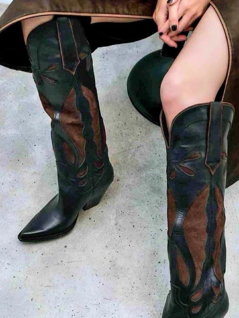 Zara Cowboy Boots